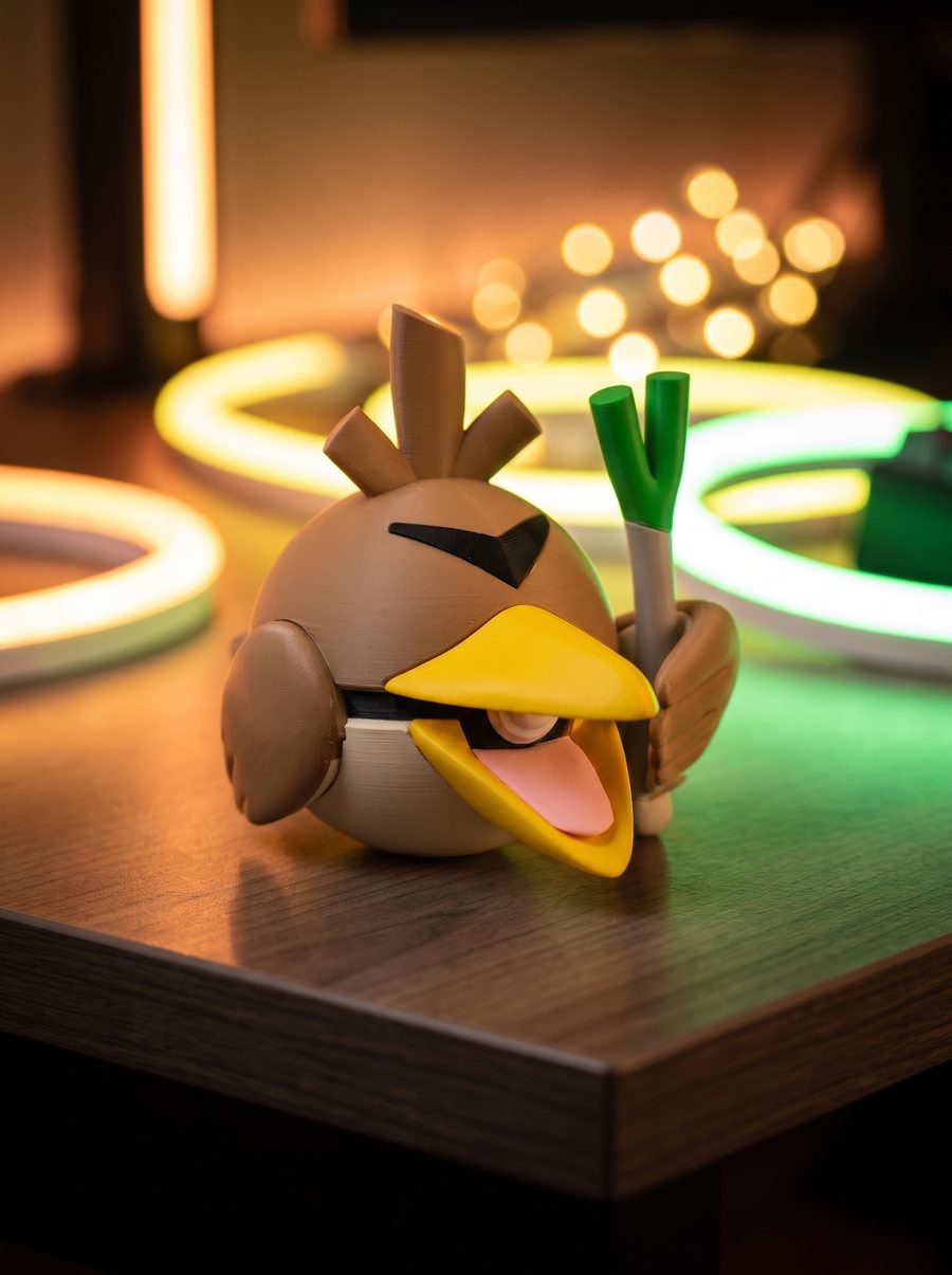 Farfetch'd Character Ball 3D-printed collectible